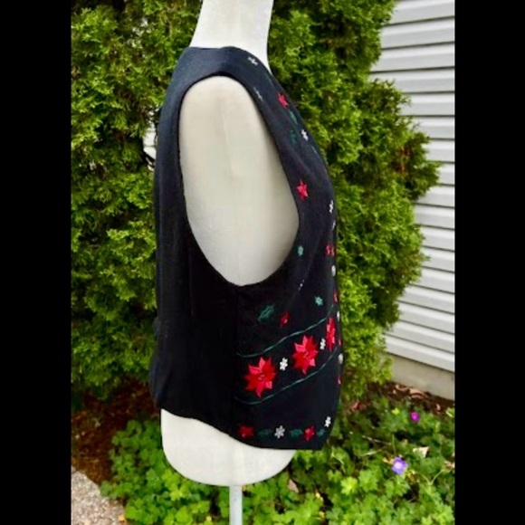 🎁🆕”Not ugly"unisex Xmas-theme vest, felt-like, comfy vintage-suitable as a gift - Picture 7 of 16